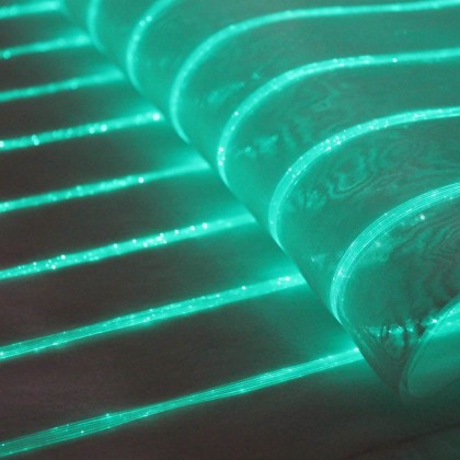 DANIELA WHITE FABRIC (LUMINOUS FIBER OPTIC FABRIC)